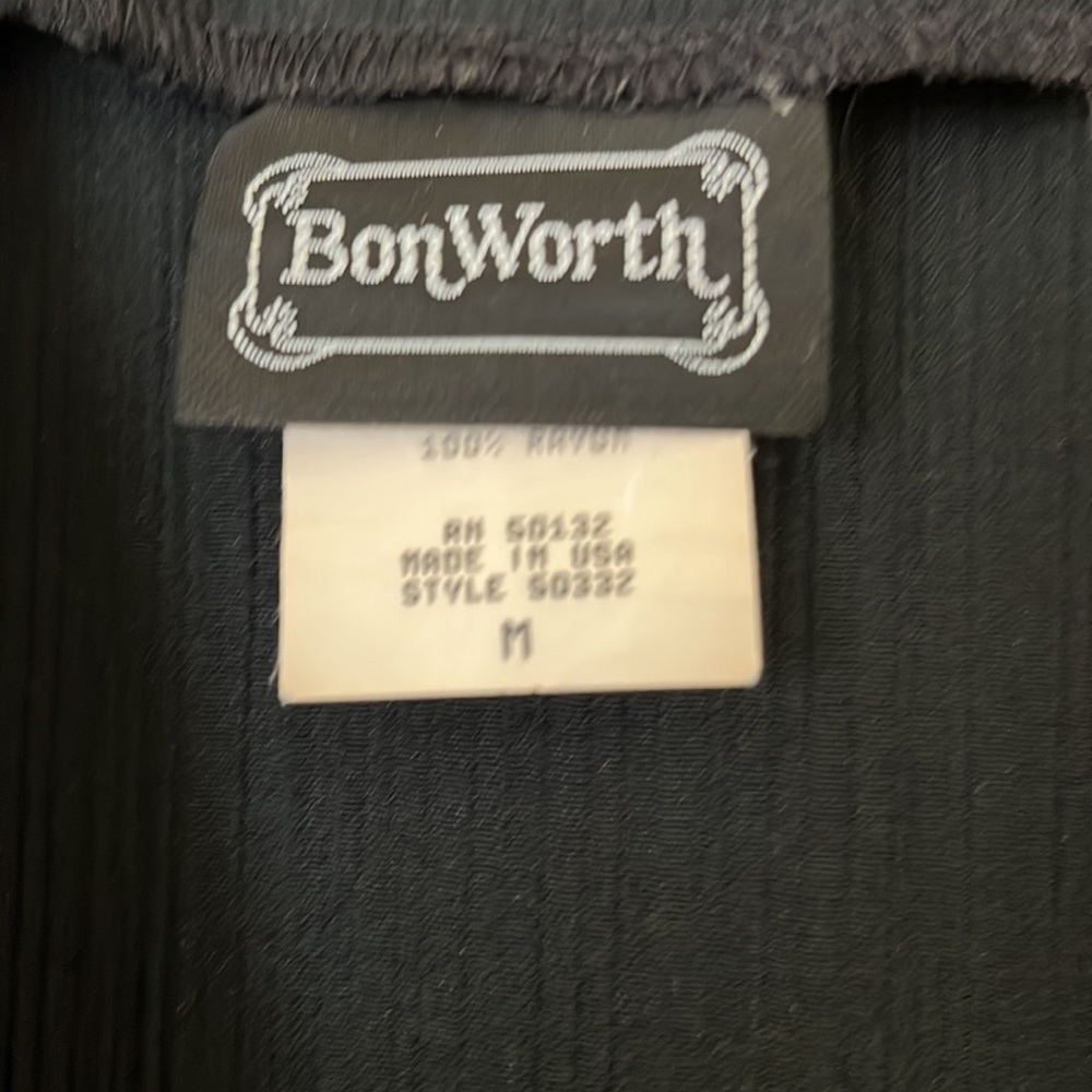 Black Bonworth Jacket With Attached Multi-Colored… - image 3